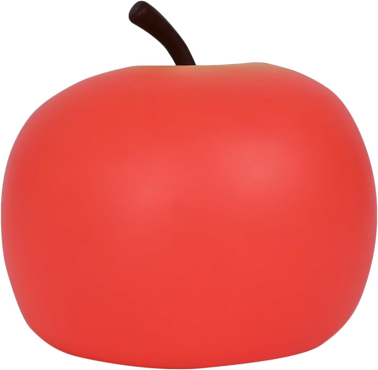Toymendous Jumbo Squishy Apple, a red squishy apple with a curved brown stem